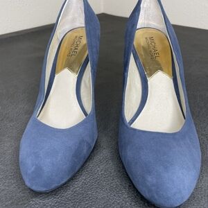 Michael Kors Blue Suede Women's Heels